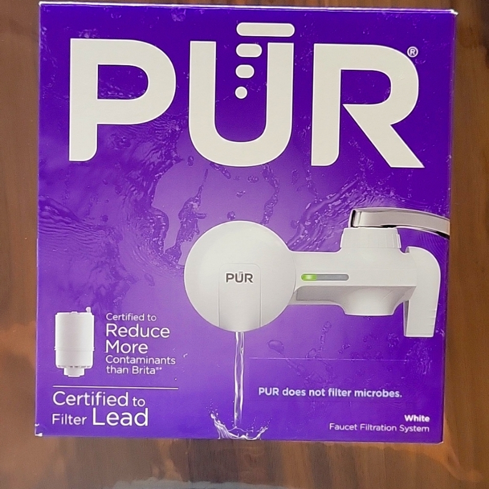 PUR Faucet Filtration System